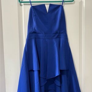 Adelyn Rae Vibrant Blue Dress
